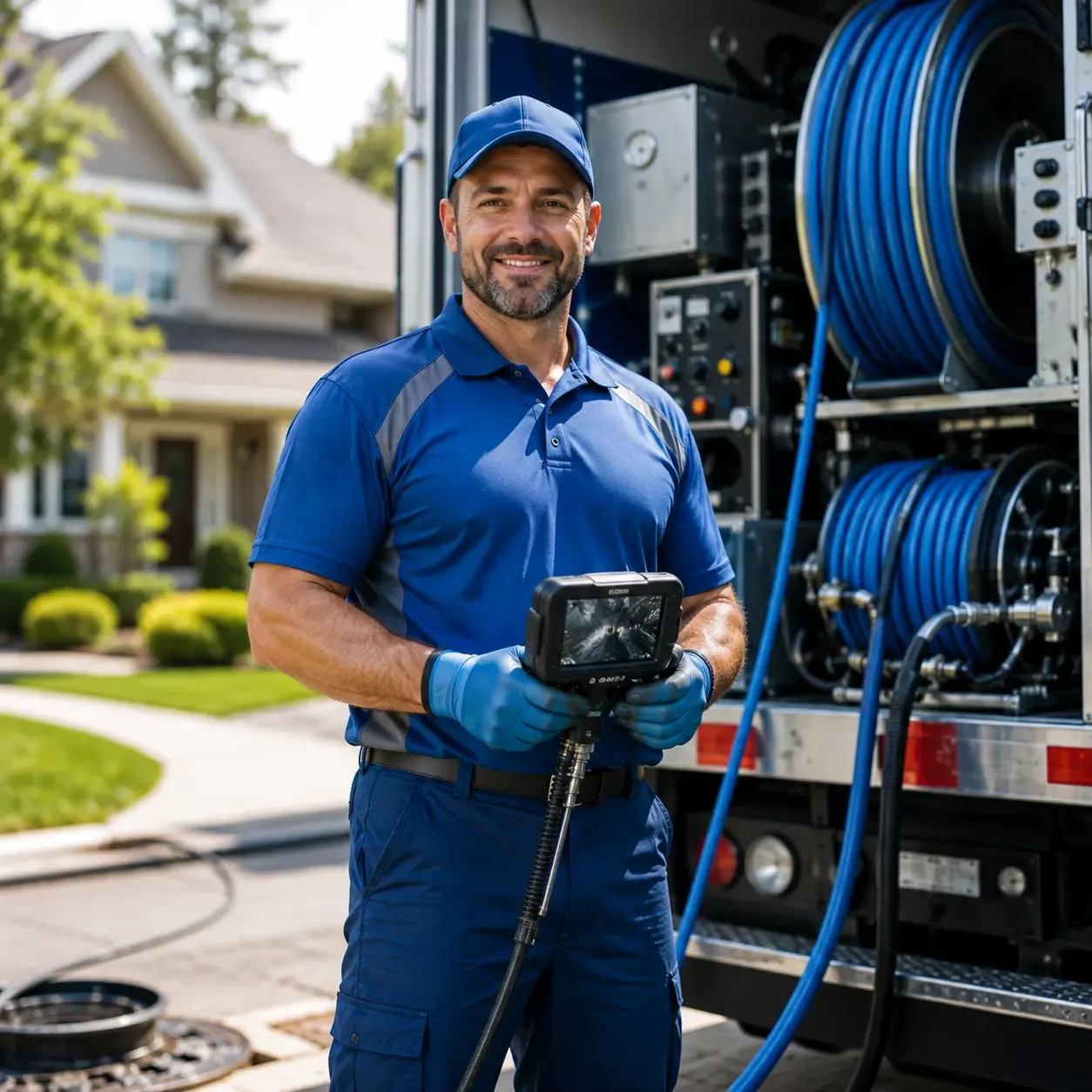 Local outdoor drain cleaning specialists in Dewey, IL